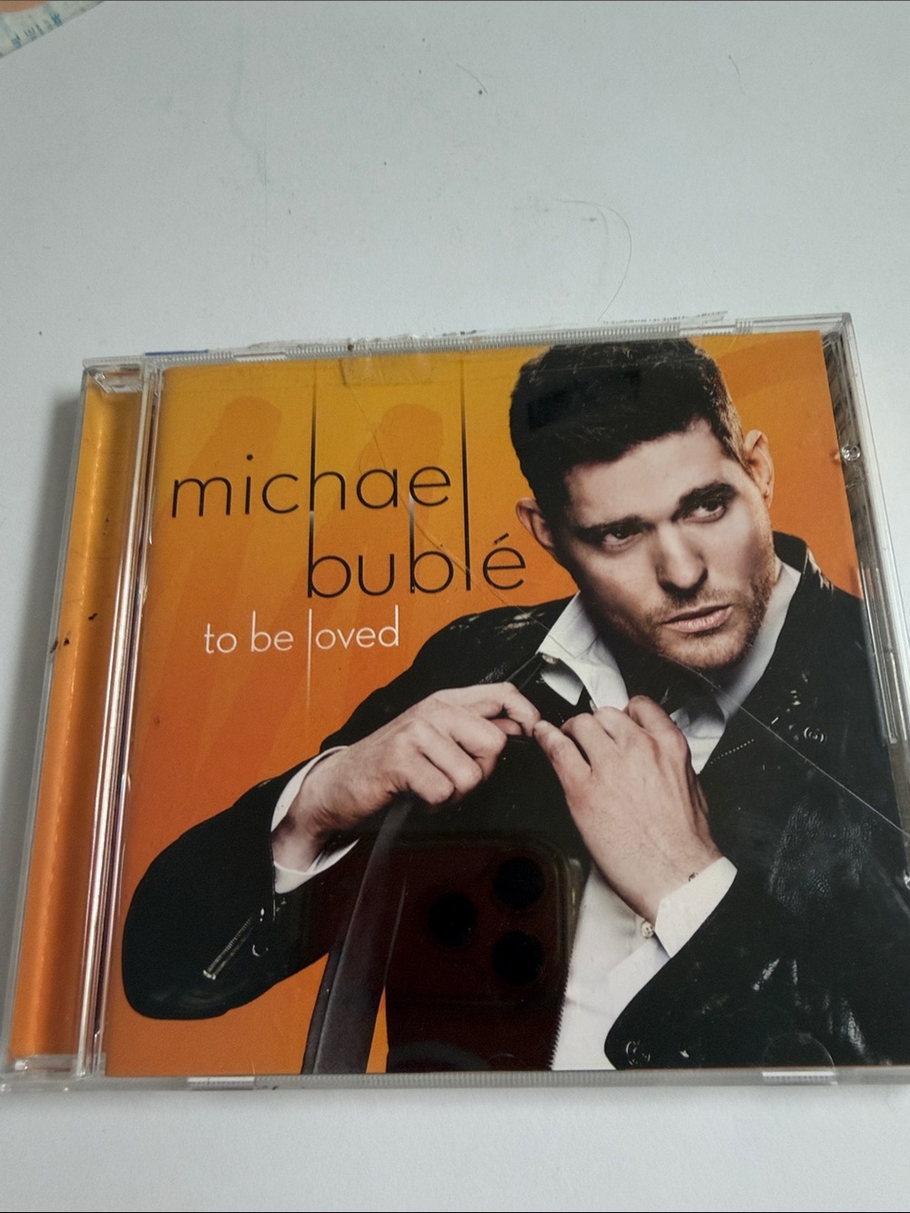 Source Unknown Orange and Black Michael Bublé 'To Be Loved' Car CD